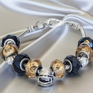 Pittsburgh Steelers Charm Bracelet